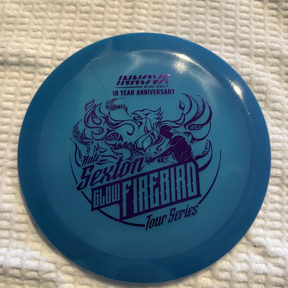 Innova Nate Sexton Glow Firebird Tour Series Disc Golf 10th Anniversary